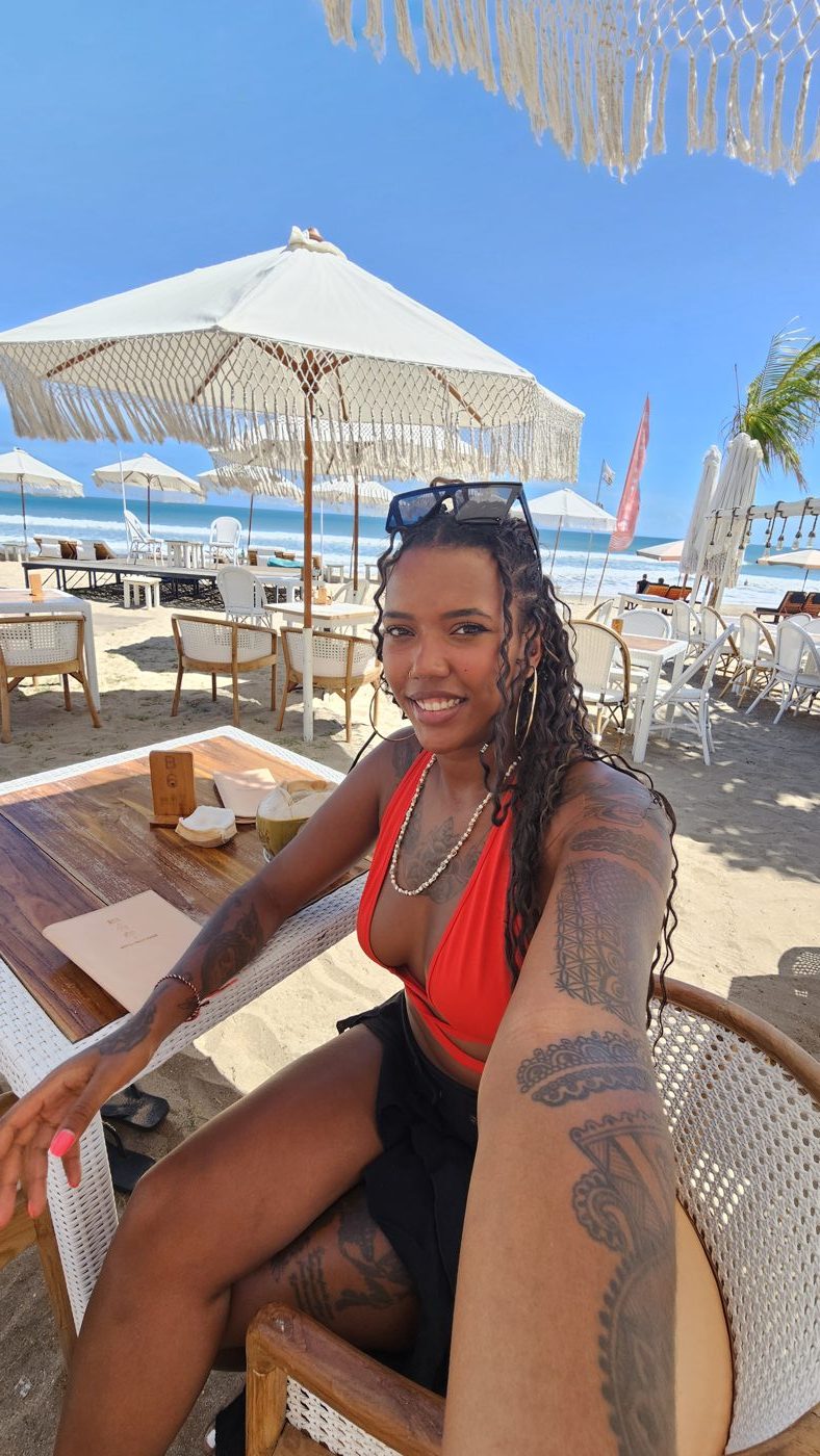 Jacky am Strand